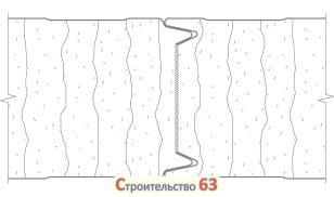 Сэндвич панель  150мм Эконом